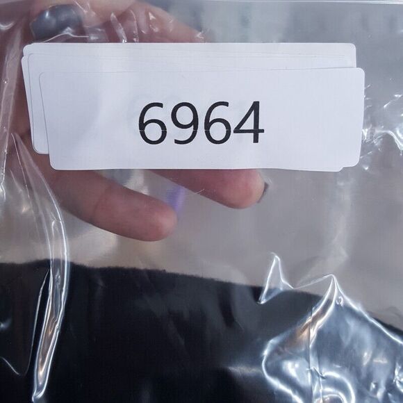 LNA Womens Sweater Large Black Pullover Crew Leopard Raglan Soft Knit REVOLVE - Picture 8 of 8